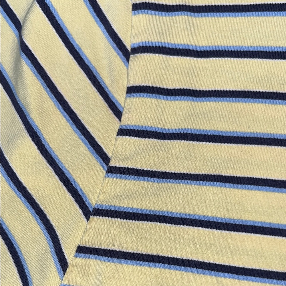 GAP Yellow and Blue Striped Tee - Picture 4 of 7